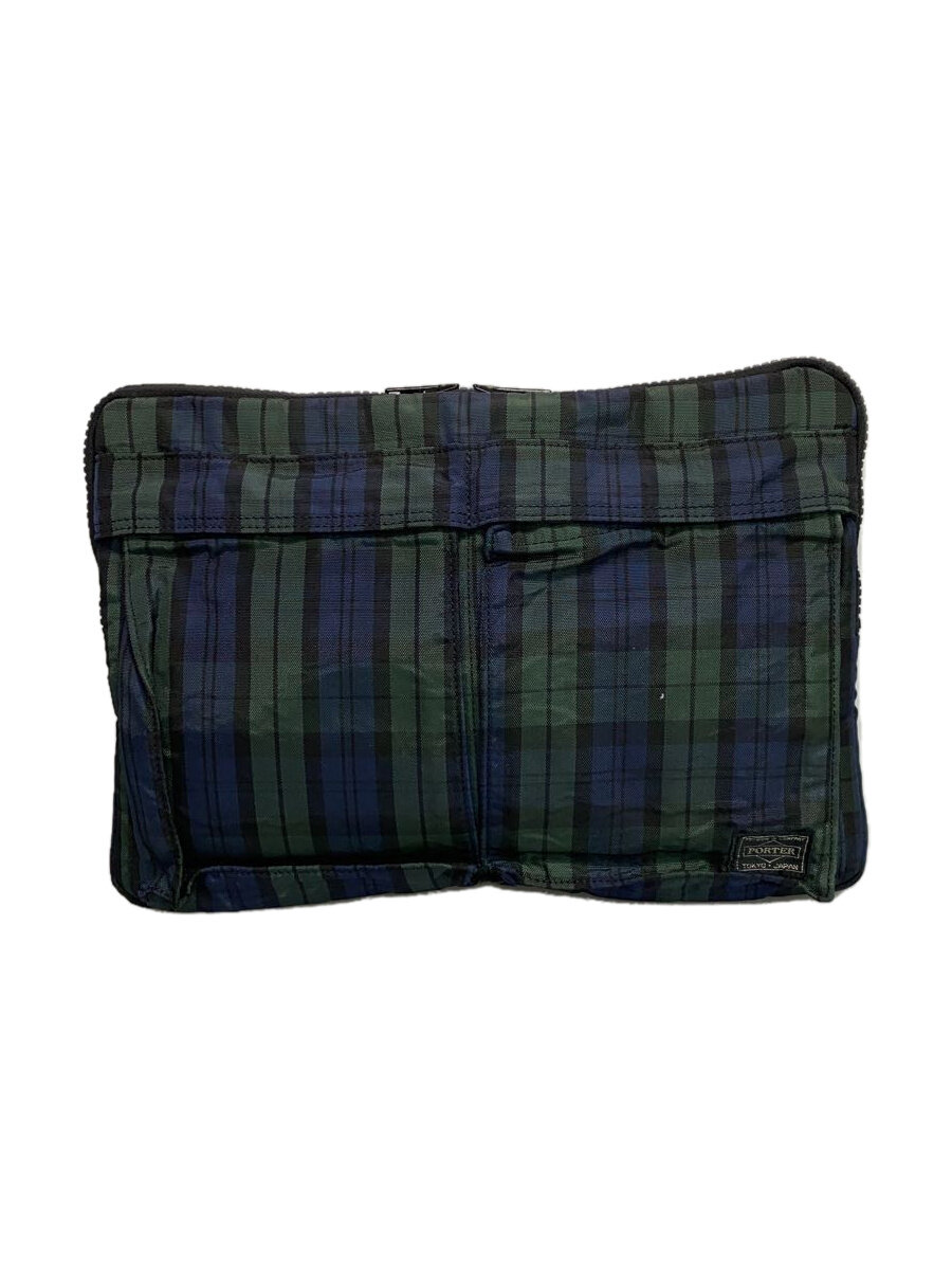 【中古】PORTER◆二つ目御徒面子/GRN/照合のしるし【御徒面子】
