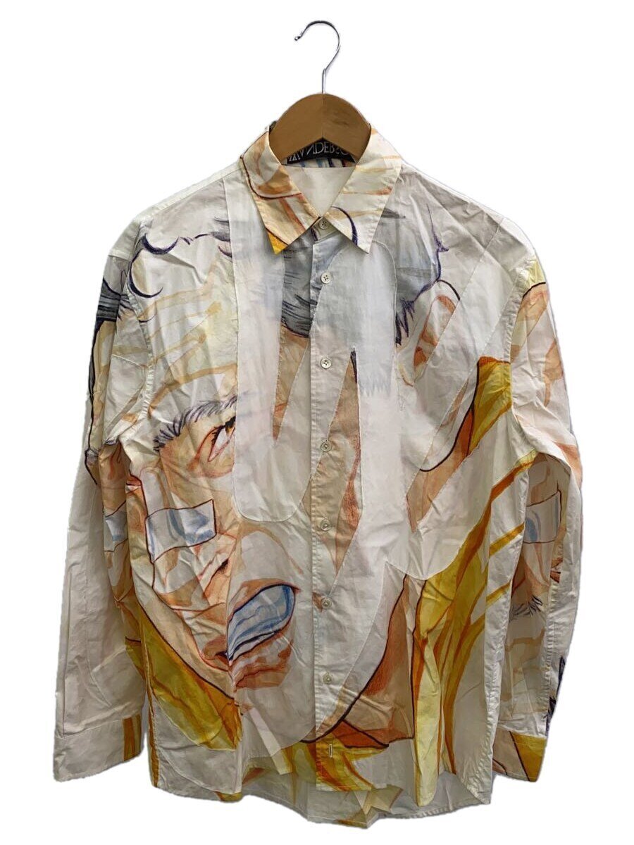 【中古】JW ANDERSON(J.W.ANDERSON)◆長袖プルオーバー/46/綿織物/白いこと/ジェイダブリューアンダーソン【メンズウェア】
