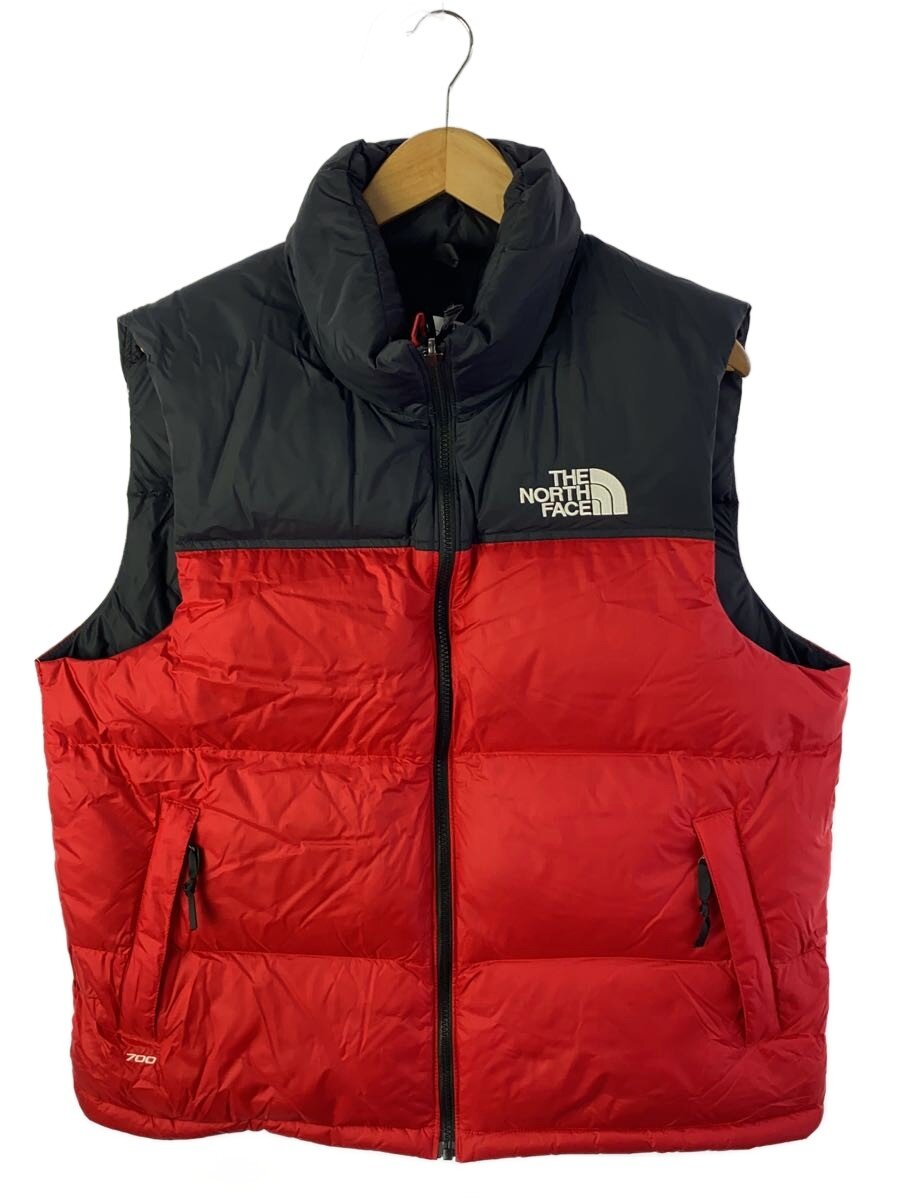 【中古】THE NORTH FACE◆ダウンベスト/L/ナイロン/RED/NF0A3JQQ【メンズウェア】｜2ｎｄ STREET 店