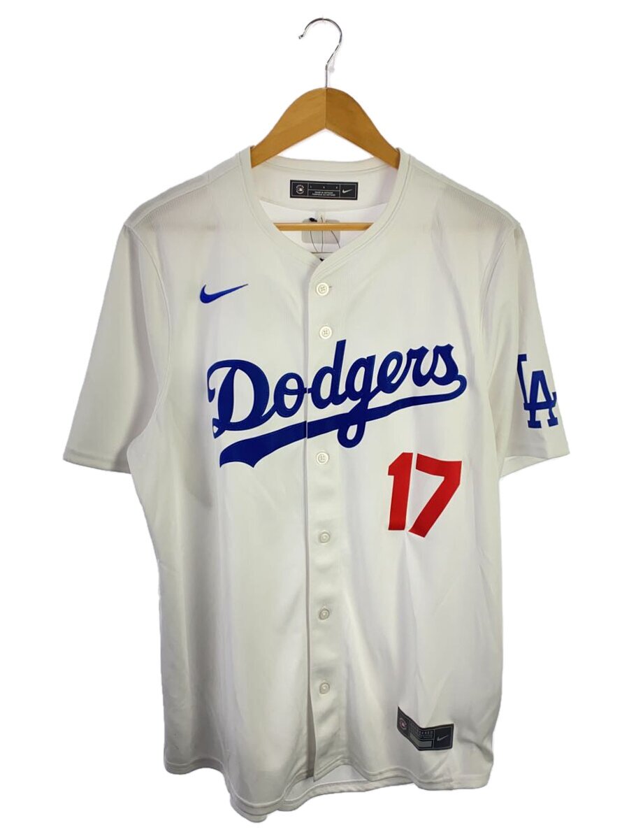 【中古】NIKE◆スポーツウェアー/L/WHT/T7LM-LDHO-LD9-4R5【スポーツ】