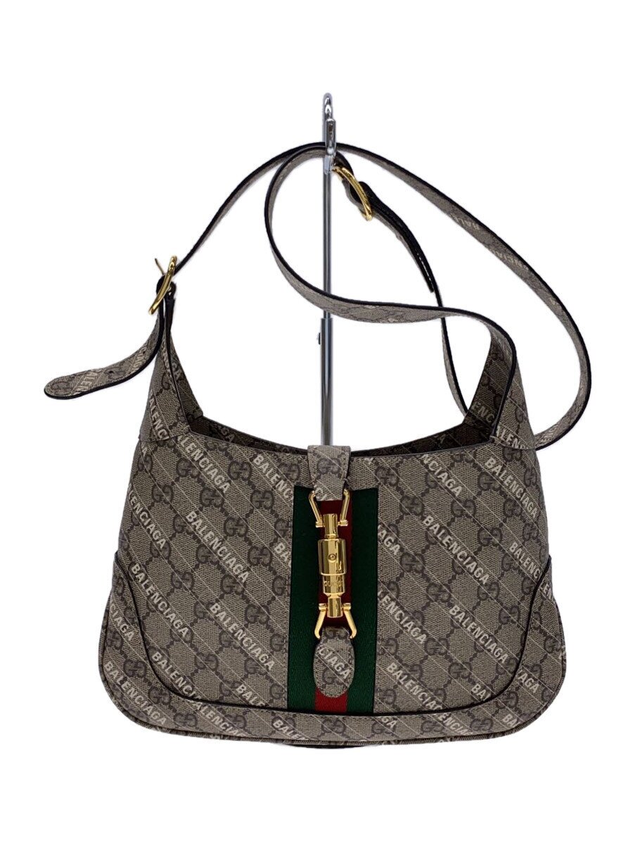 【中古】GUCCI◆スモール・ショルダーバッグ_ジャッキー1961_ザハッカープロジェクト_BALENCIAGA刷り上げる/P【御徒面子】