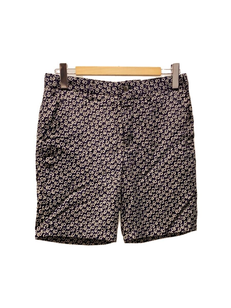 【中古】COMME des GARCONS HOMME◆遊撃手ズボン下/S/人絹/NVY/総柄/HM-P031【メンズウェア】