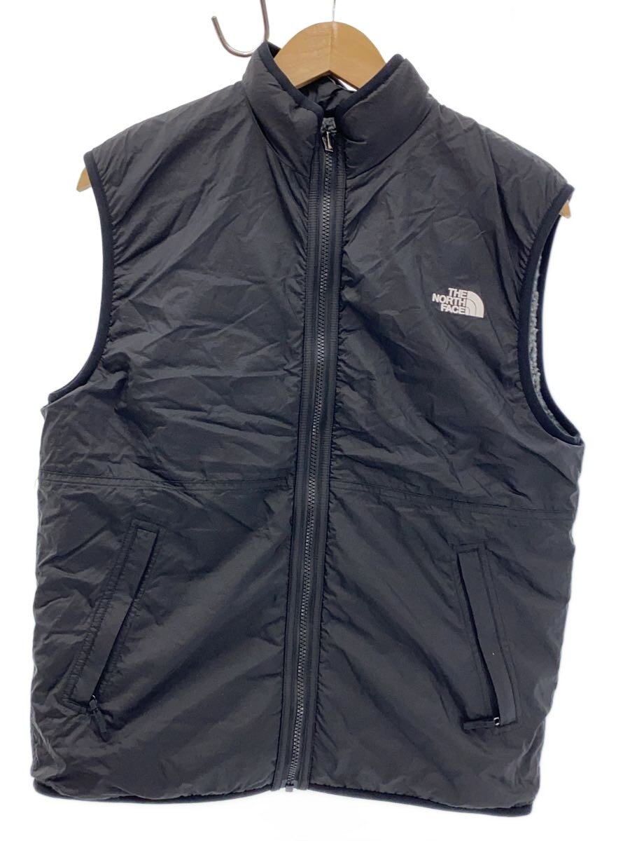 【中古】THE NORTH FACE◆REVERSIBLE EXTREME PILE VEST_リバーシブルエクストリームパイルベスト/S/ナイロン/【メンズウェア】