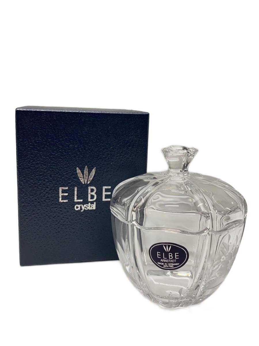 【中古】ELBE crystal◆小物入れ/洋食器その他/DG/50/23/13【キッチン用品】
