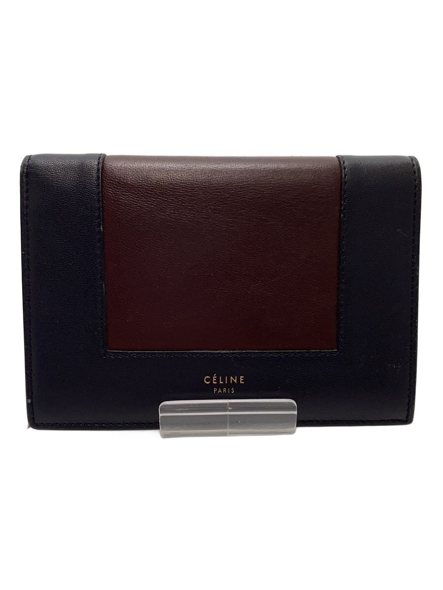 【中古】CELINE◆2つ折り財布/レザー/NVY/メンズ【服飾雑貨他】｜2ｎｄ STREET 店