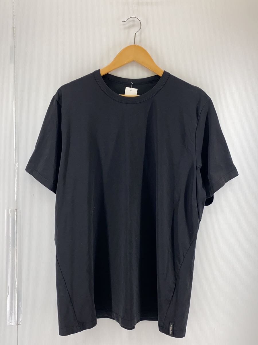 【中古】ARC’TERYX◆CAPTIVE T-SHIRT/プルオーバー/XL/綿織物/BLK【メンズウェア】