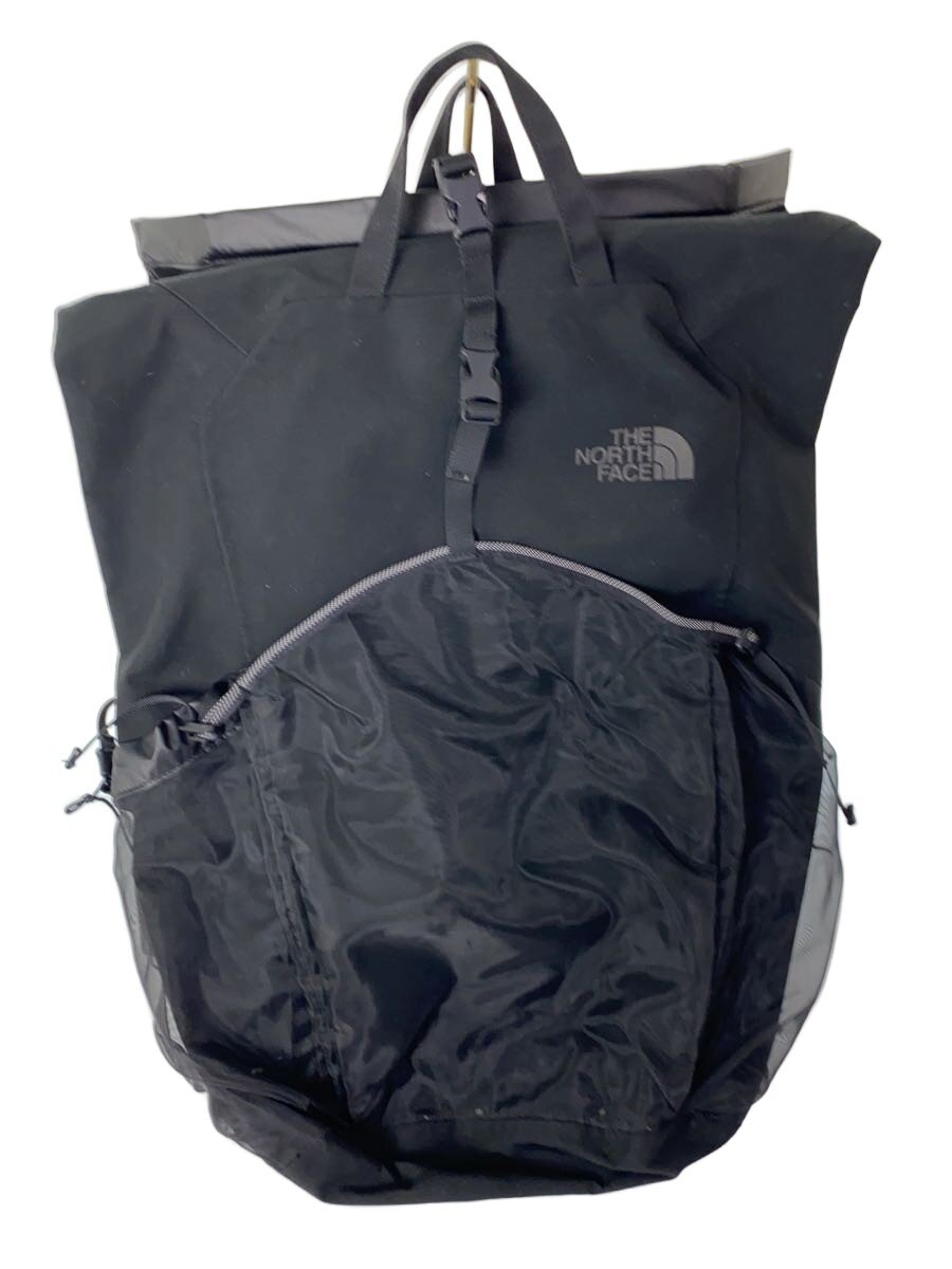 【中古】THE NORTH FACE◆背嚢/--/BLK/無地/NM82310【御徒面子】