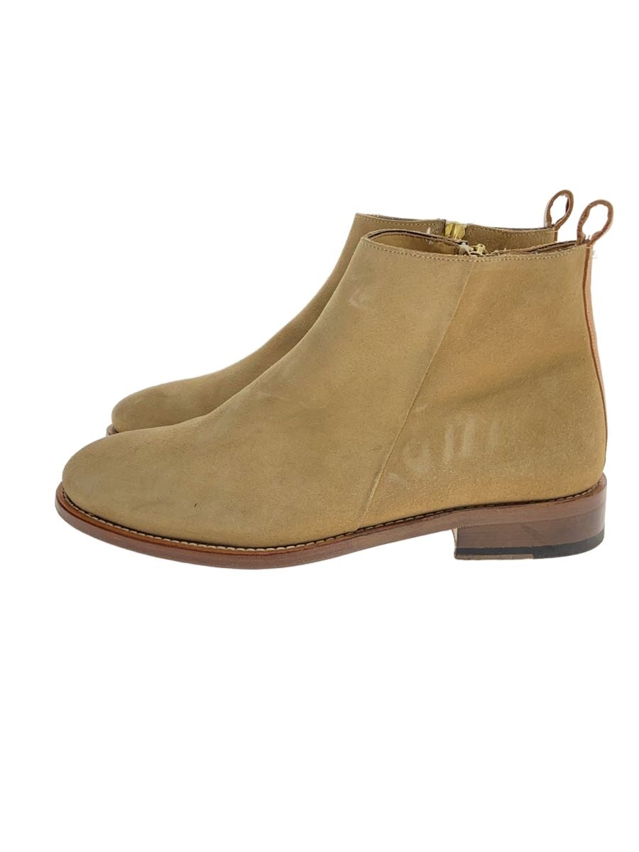 【中古】COLLEGIUM◆ブーツ/7M/BEG//【シューズ】