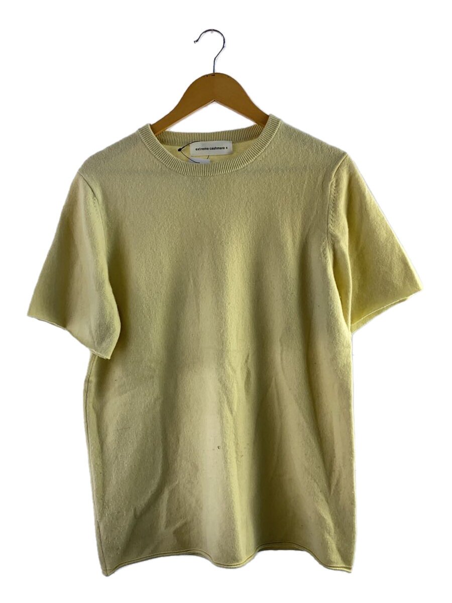 【中古】extreme cashmere◆編み物・スウェーター(朦々たる)/--/羊毛/YLW/無地/8671-343-1940【レディースお召しもの】