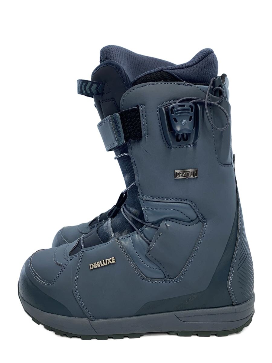 【中古】DEELUXE◆スノーボードブーツ/US7.5/BLU/DEEMON 20-21/スレ有【スポーツ】