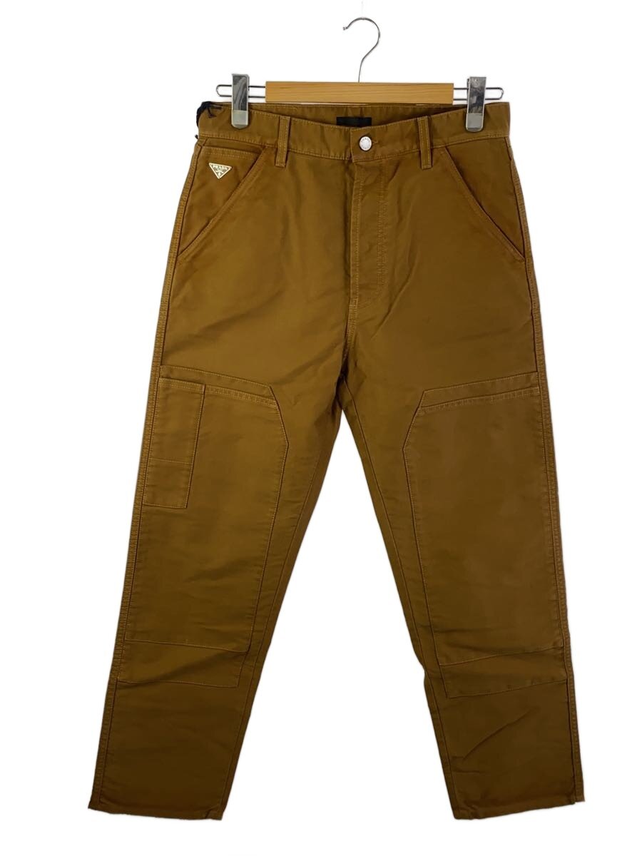 【中古】PRADA◆24AW Moleskin Pants/30/コットン/CML/無地/GEP398【メンズウェア】|2nd STREET 店