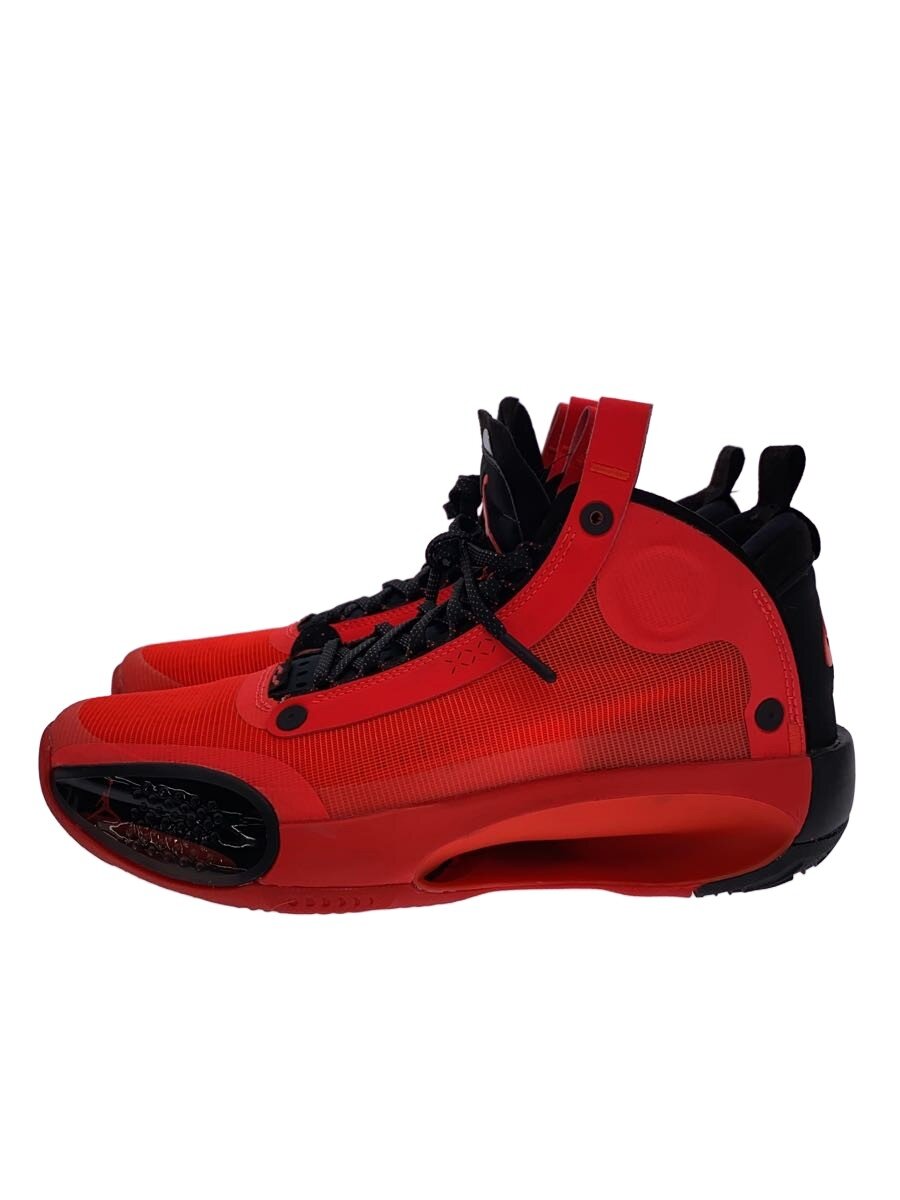 【中古】NIKE◆AIR JORDAN XXXIV/26糎/RED//【シューズ】