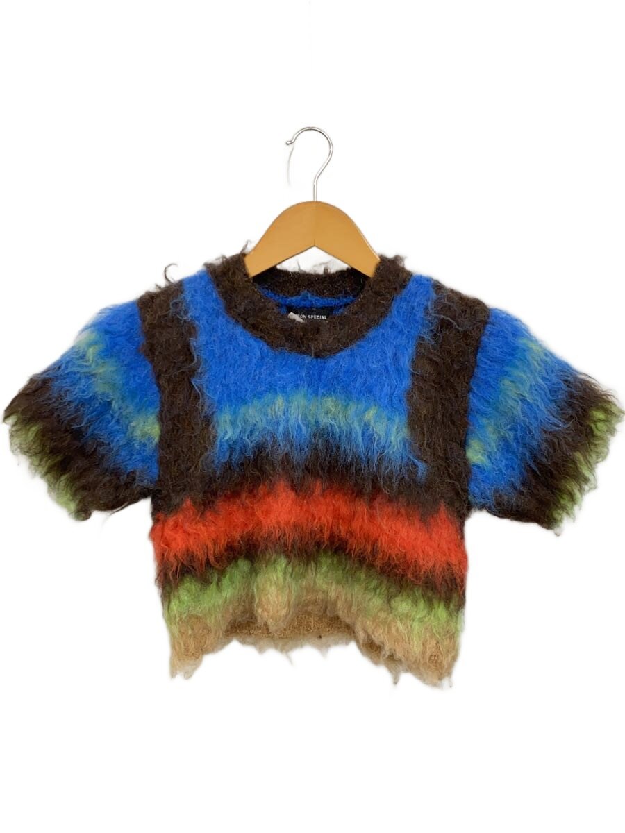【中古】MAISON SPECIAL◆編み物・スウェーター(朦々たる)/FREE/ポリエステル/マルチ色合い/21232365307【レディースお召しもの】