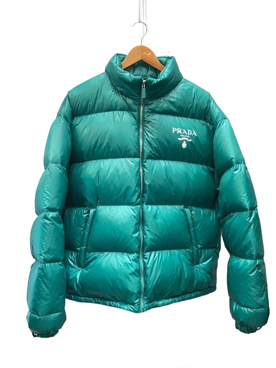 【中古】PRADA◆ダウンジャケット/XL/ナイロン/GRN/SGC089 S222 11A9【メンズウェア】|2nd STREET 店