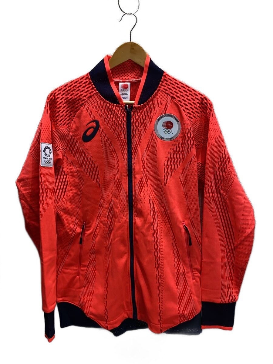 【中古】ASICS◆スポーツウェアー/L/ORN//【運動競技】