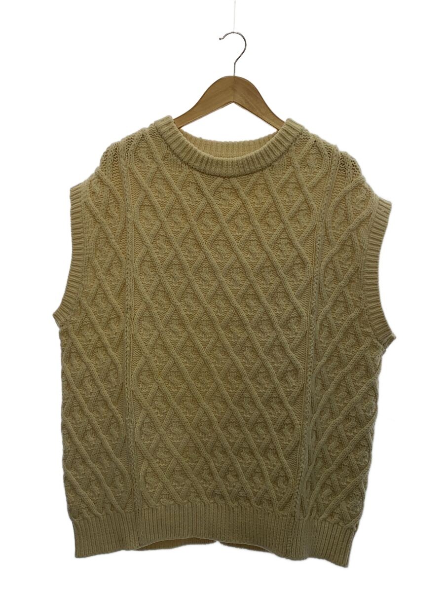 【中古】AURALEE◆ニットベスト(厚手)/0/ウール/BEG/A9AV04FM//【レディースウェア】|2nd STREET 店