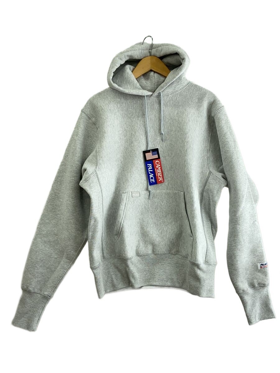 【中古】PALACE◆PALACE CAMBER HOOD/パーカー/S/--/GRY/無地//【メンズウェア】｜2ｎｄ STREET 店