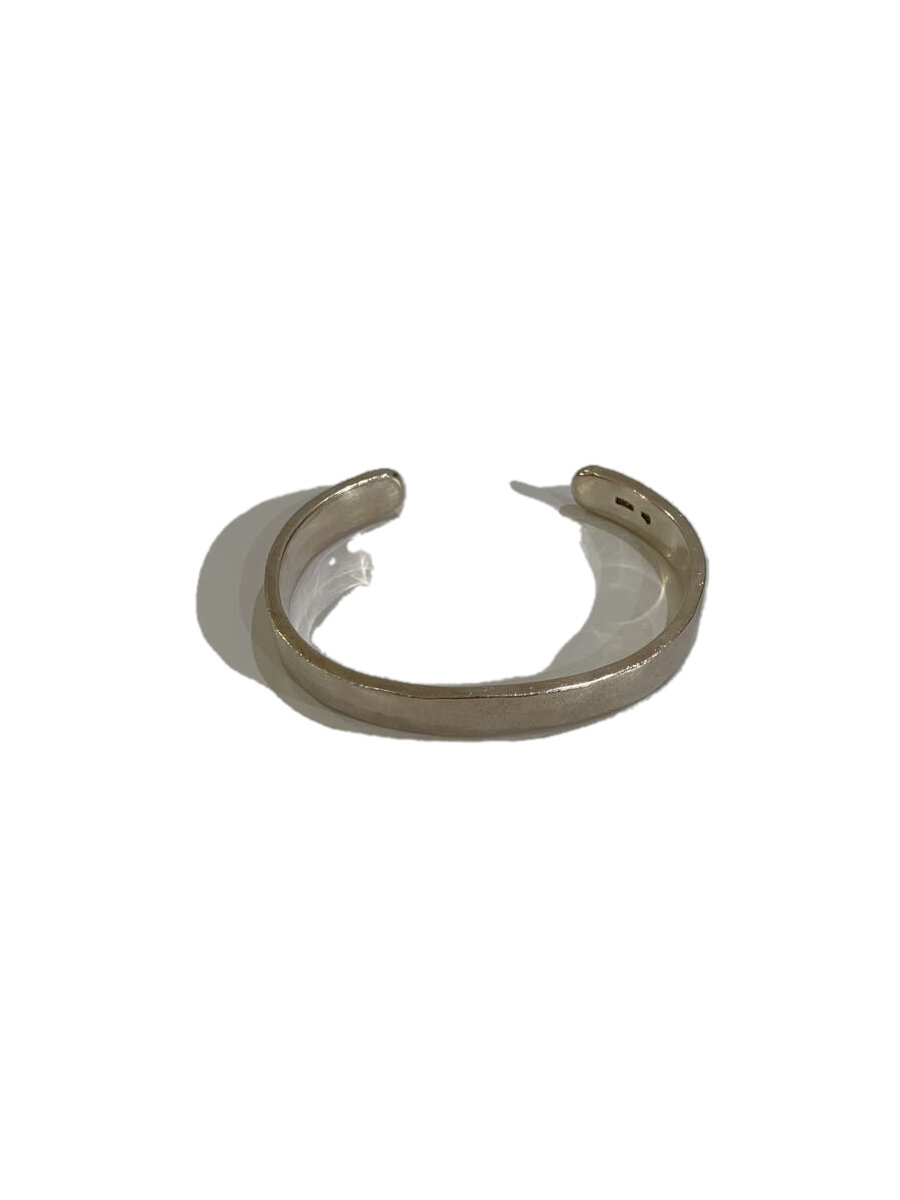 【中古】市松◆7粍/平打ち/バングル/SILVER/メンズ/? NULL ?【服飾雑貨他】