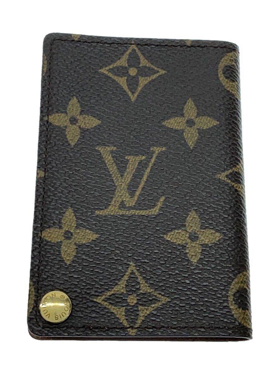 【中古】LOUIS VUITTON◆ポルト・カルト・クレディ・プレッシオン_モノグラム・キャンバス_BRW/レザー/カードケース【服飾雑貨他】|2nd STREET 店