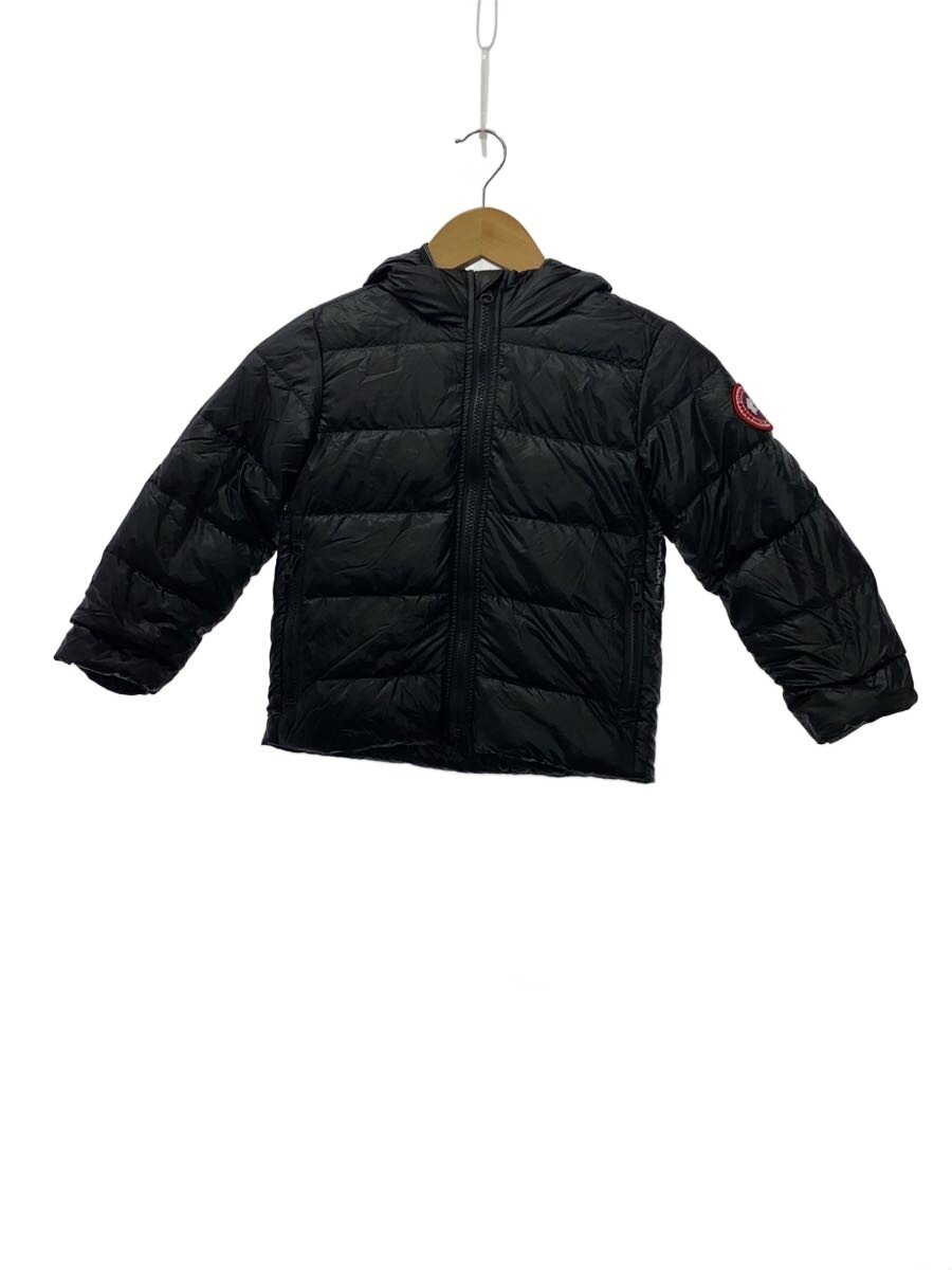 【中古】CANADA GOOSE◆上衣/--/ナイロン/BLK【キッズ】
