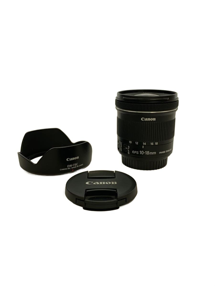 【中古】CANON◆水晶体 EF-S10-18粍 F4.5-5.6 IS STM//【写真機】