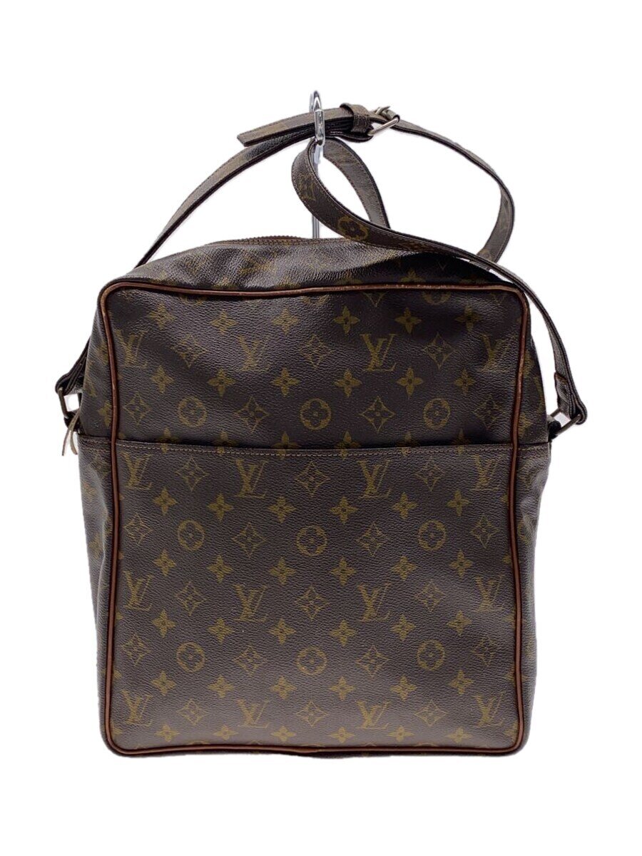 【中古】LOUIS VUITTON◆プチ・マルソー_モノグラム・帆布/なめし革//【御徒面子】