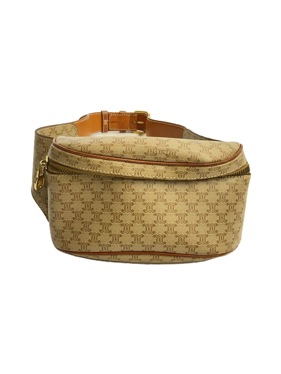 【中古】CELINE◆ウエストバッグ/PVC/BEG/総柄/接合部分浮き有//【バッグ】｜2ｎｄ STREET 店