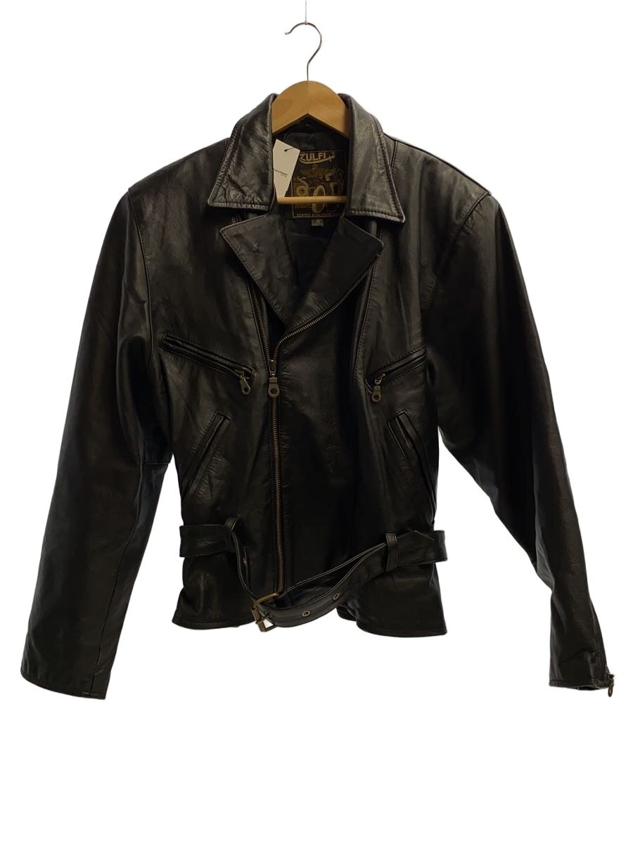 【中古】ZULFL/ダブルライダースジャケット/S/レザー/BLK【メンズウェア】｜2ｎｄ STREET 店