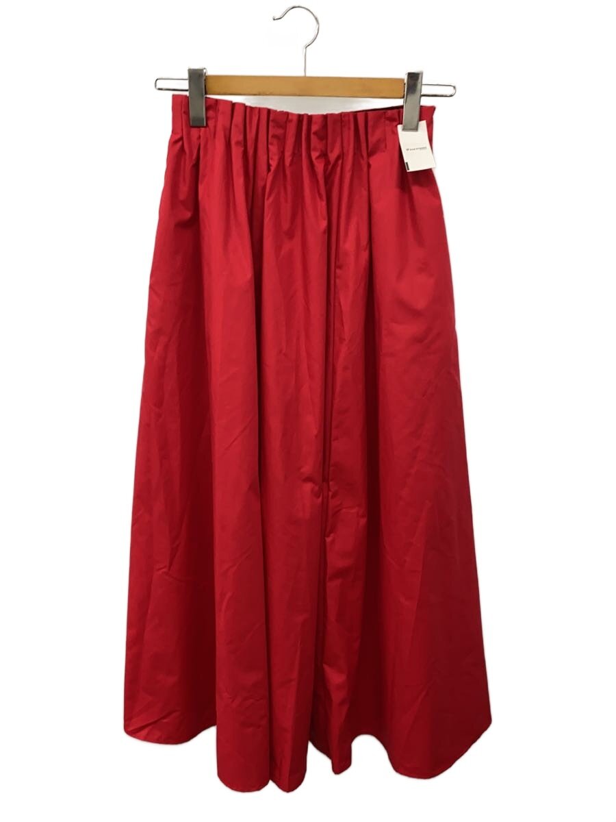 【中古】MICALLE MICALLE◆ロングスコート/--/ポリエステル/RED/MRM130SBA【レディース御召しもの】
