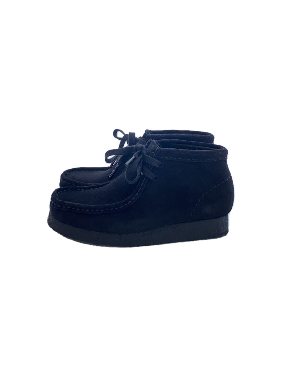 【中古】Clarks◆ブーツ/22糎/BLK/61549005【シューズ】