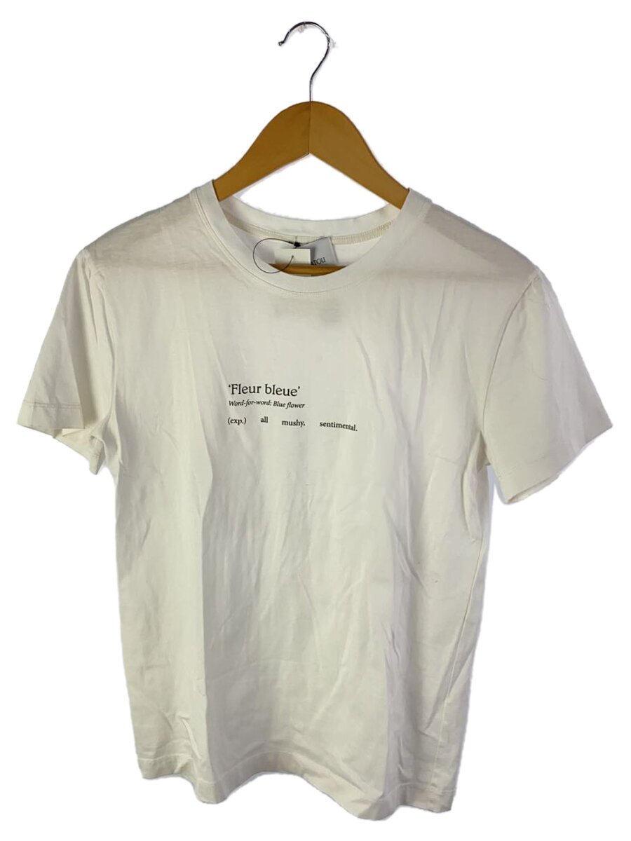 【中古】PATOU◆ティーシャツ/XS/綿織物/WHT/JE0029999005F【レディース御召しもの】