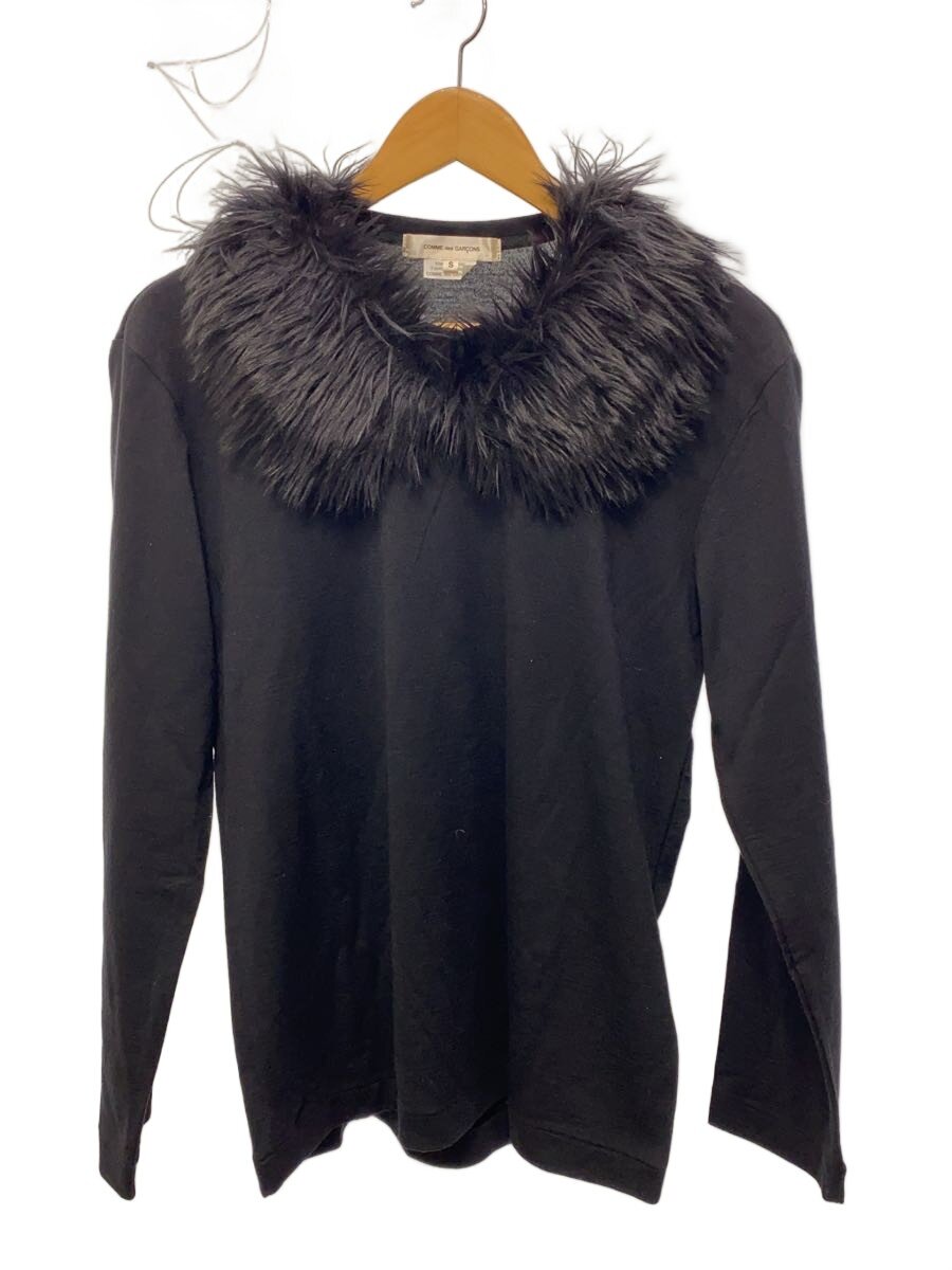 【中古】COMME des GARCONS◆長袖カットソー/S/羊毛/BLK/GL-T023【レディースお召しもの】
