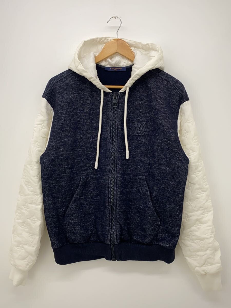 【中古】LOUIS VUITTON◆ジップパーカー/S/綿織物/IDG/HOY71WVY3【メンズウェア】