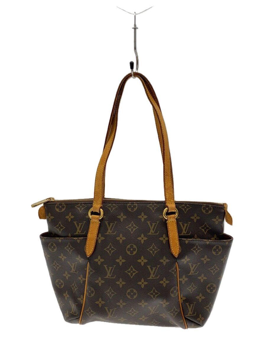 【中古】LOUIS VUITTON◆1)トータリーPM_モノグラム・キャンバス_BRW/PVC/BRW【バッグ】|2nd STREET 店