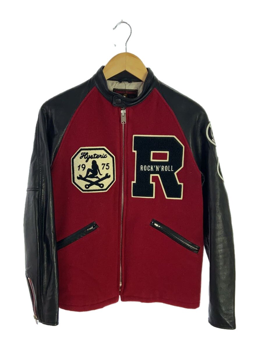 【中古】HYSTERIC GLAMOUR◆上衣/S/毛糸/RED/0234AB07/赤いこと【メンズウェア】