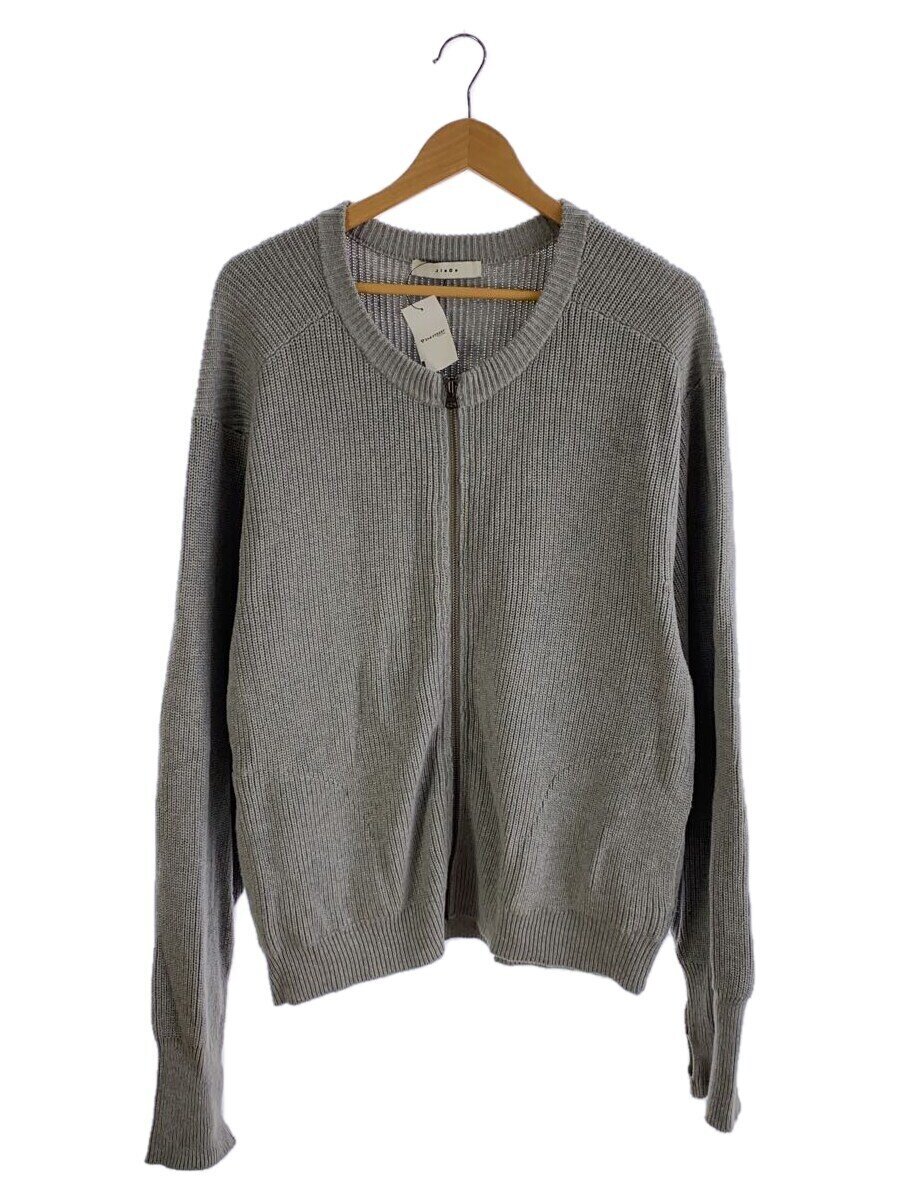 【中古】JieDa◆24S/ZIP UP KNIT/2/コットン/グレー/JIE-24S-KN02-A/キズあり【メンズウェア】｜2ｎｄ STREET 店
