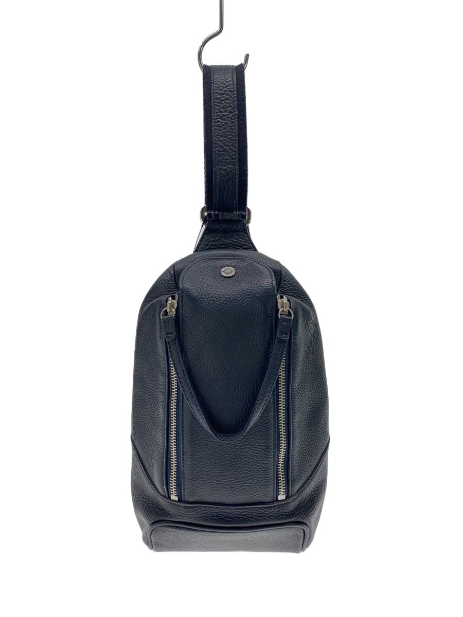 【中古】PELLE MORBIDA◆Maiden Voyage/ショルダーバッグ/レザー/NVY/無地【バッグ】｜2ｎｄ STREET 店