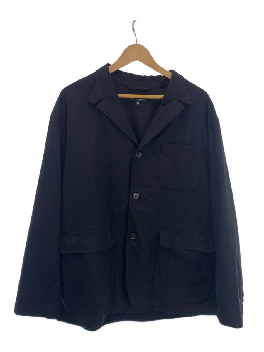 【中古】Engineered Garments◆上衣/M/羊毛/BLK/点点/micro polkadot uniform cloth/【メンズウェア】