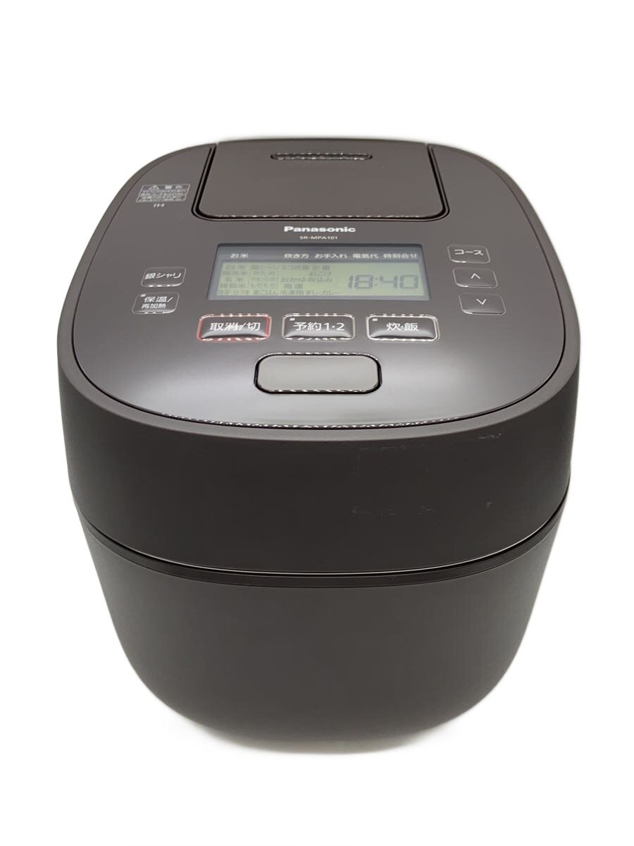 【中古】Panasonic◆炊飯器 SR-MPA101-T【家電・視覚的・オーディオ】