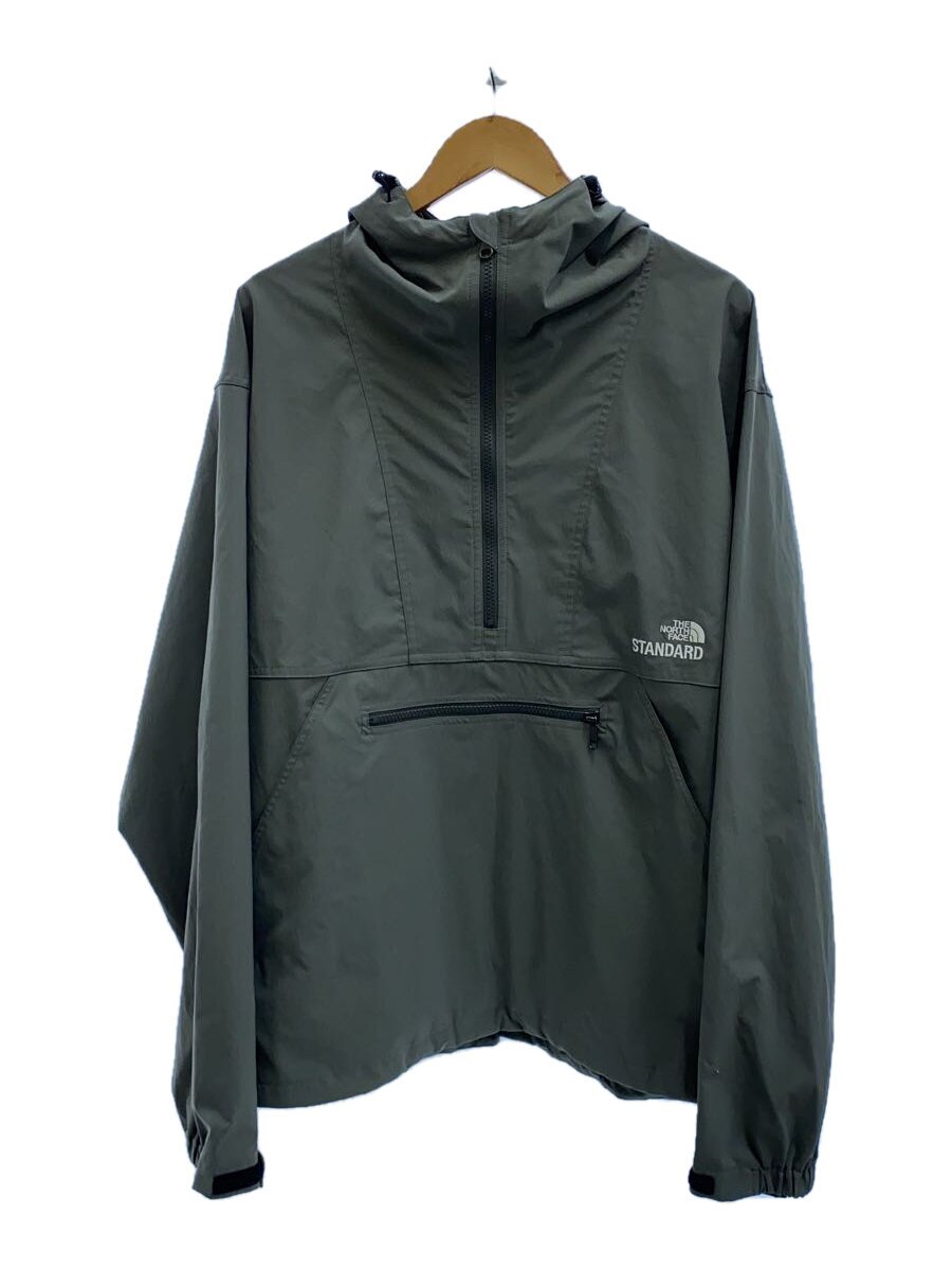 【中古】THE NORTH FACE◆22SS/STANDARD TECH COMPACT ANORAK/XXL/ポリエステル/カーキ/NP72132R【メンズウェア】