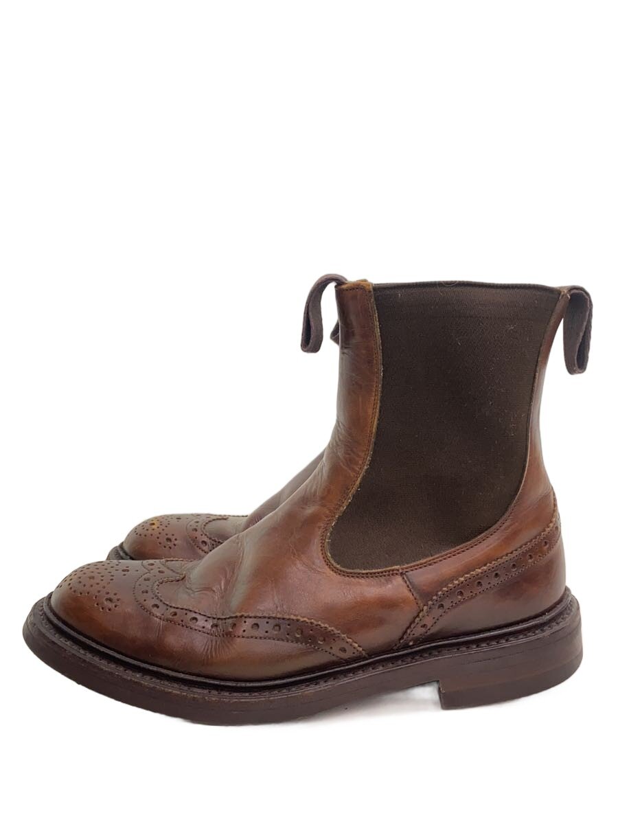 【中古】Tricker’s◆サイドゴアブーツ/UK4/BRW/レザー/856122【シューズ】|2nd STREET 店