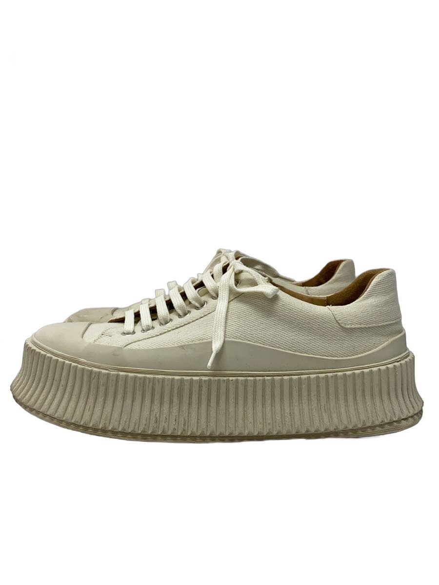 【中古】JIL SANDER◆ローカットスニーカー/39/WHT【シューズ】