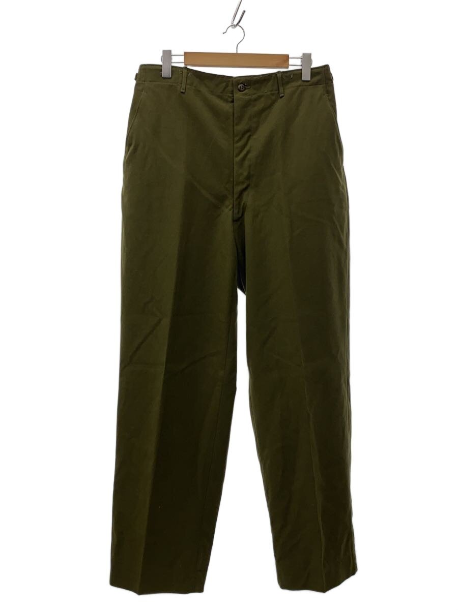 【中古】MILITARY◆TROUSERS FIELD WOOL/M-1951/下つ方/XL/綿織物/GRN/M-51【メンズウェア】