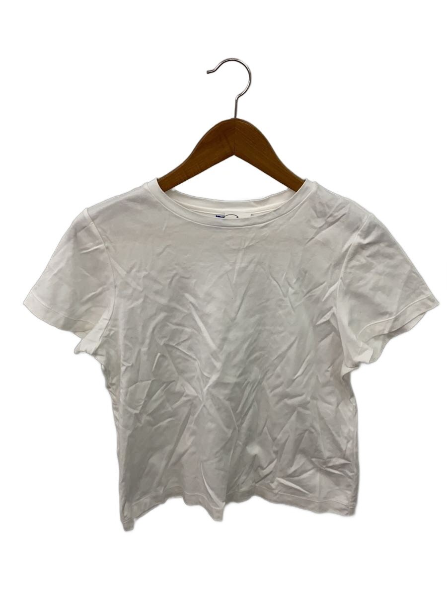 【中古】BLUE LABEL CRESTBRIDGE◆半袖カットソー/38/綿織物/WHT/55P11-545-25【レディース御召しもの】