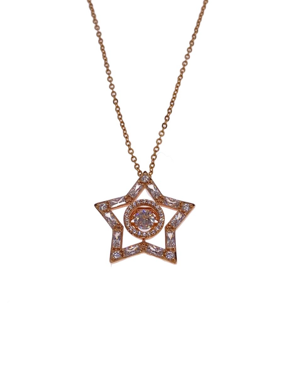 【中古】Swarovski◆頸飾り/--/色合い石ころ/GLD/いの一番有/レディース【服飾雑貨他】