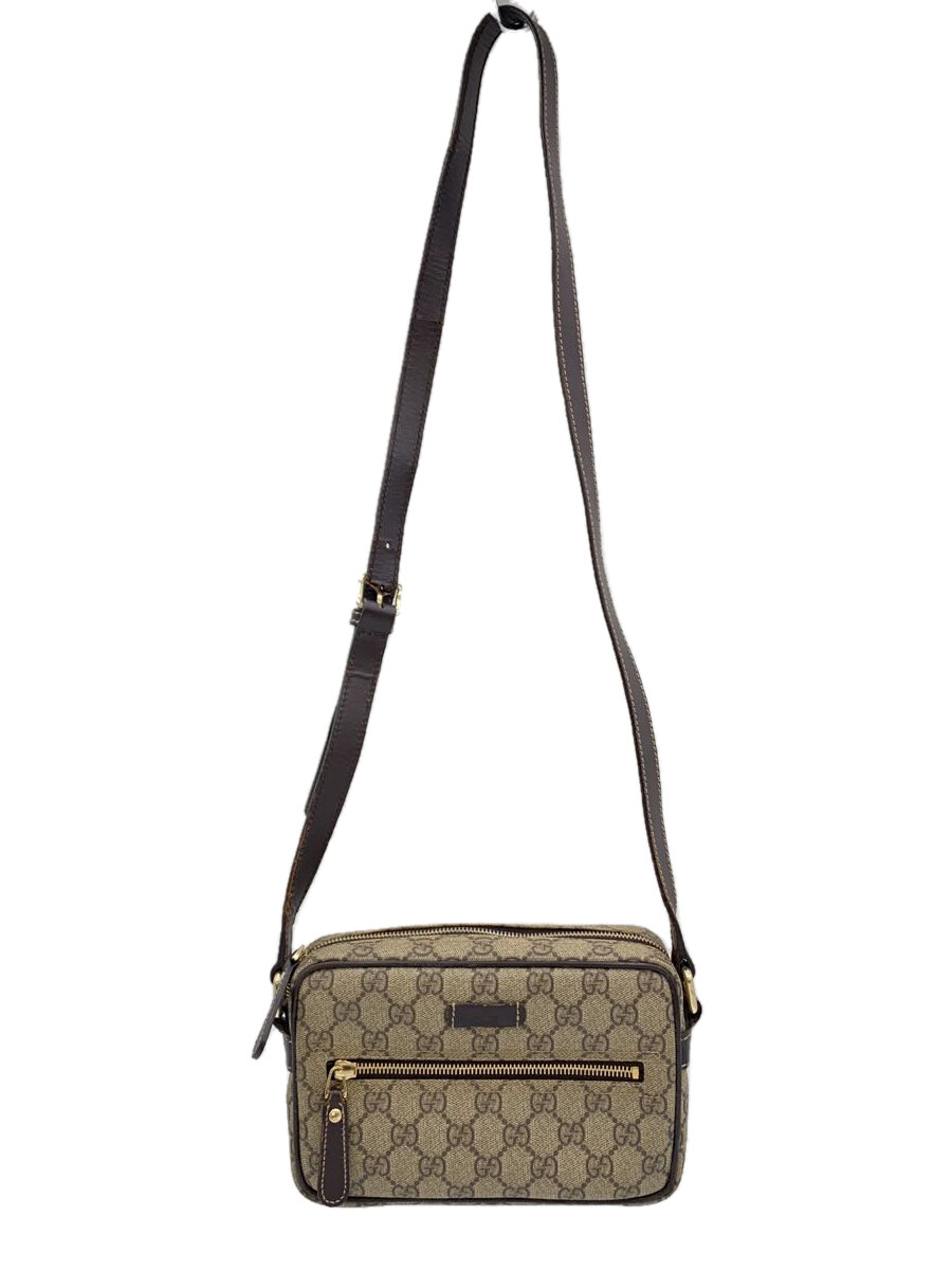 【中古】GUCCI◆ショルダーバッグ_GGプラス/PVC/BEG【バッグ】｜2ｎｄ STREET 店