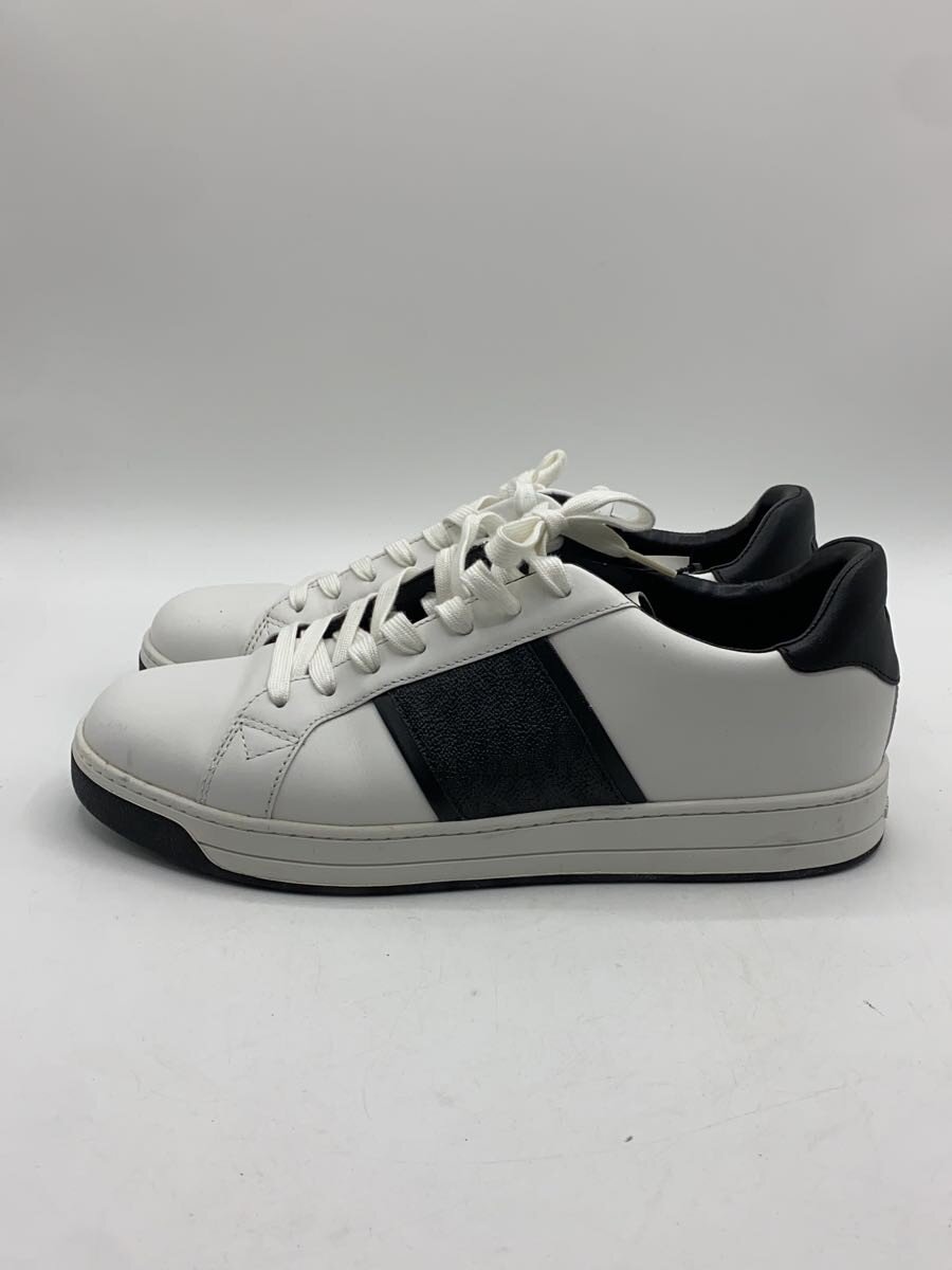 【中古】MICHAEL KORS◆ローカットスニーカー/US9/WHT/なめし革/HX19K【シューズ】
