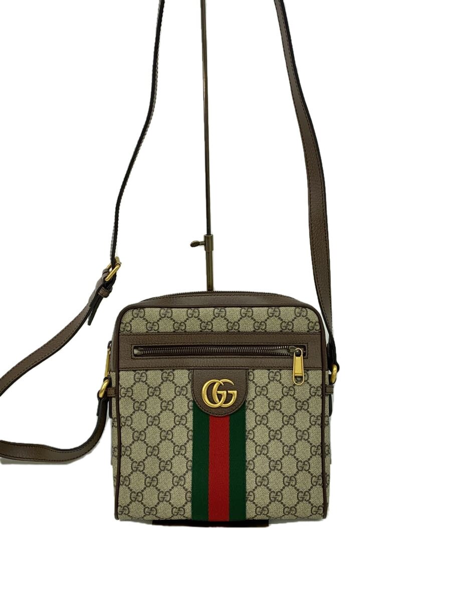 【中古】GUCCI◆ショルダーバッグ/なめし革/547926 520981//【御徒面子】
