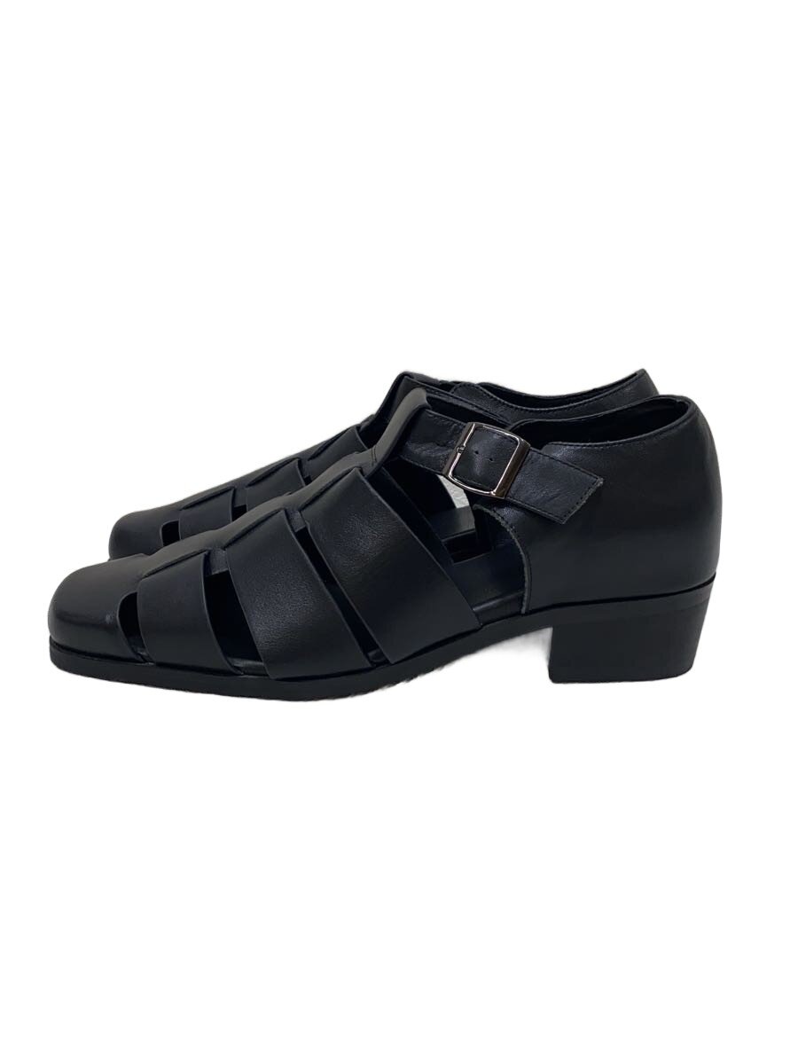 【中古】スクエアトゥグルカヒールサンダル/CALLNE/サンダル/--/BLK//【シューズ】