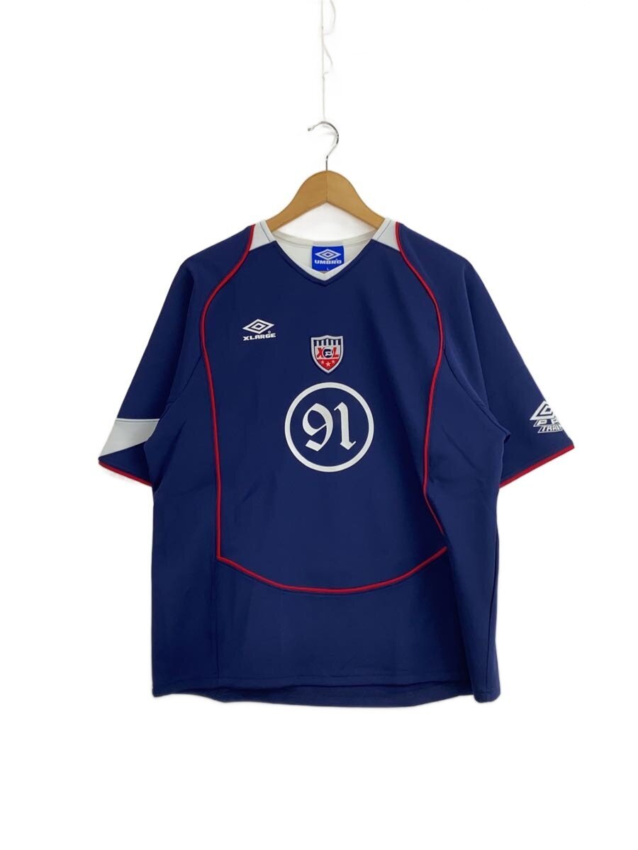 【中古】X-LARGE◆SOCCER JERSEY/プルオーバー/L/ポリエステル/NVY/101242013013【メンズウェア】